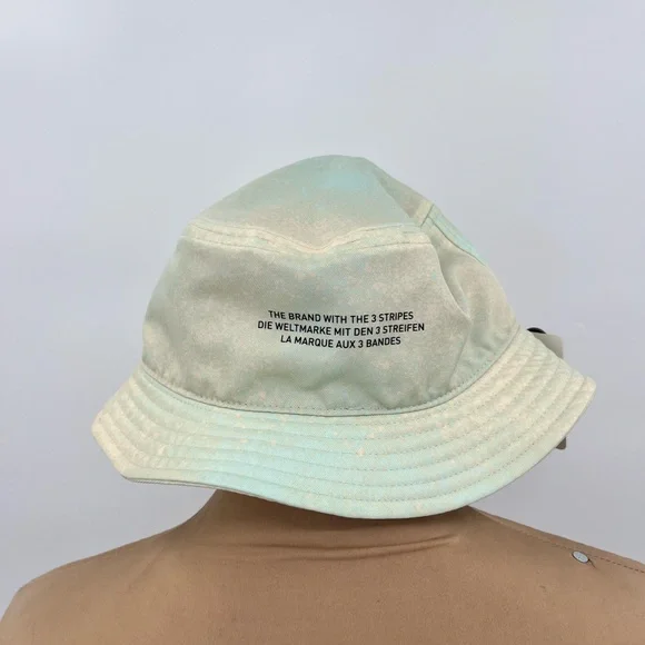 NWT Adidas Unisex Spray Print Bucket Hat Pastel Streetwear Y2K festival rave - Picture 9 of 15